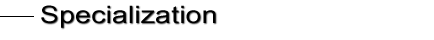 Specialization